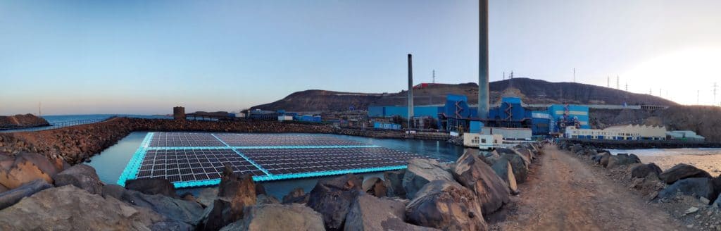 La desaladora Las Palmas III podrá beneficiarse de un sistema fotovoltaico flotante para mejorar su eficiencia