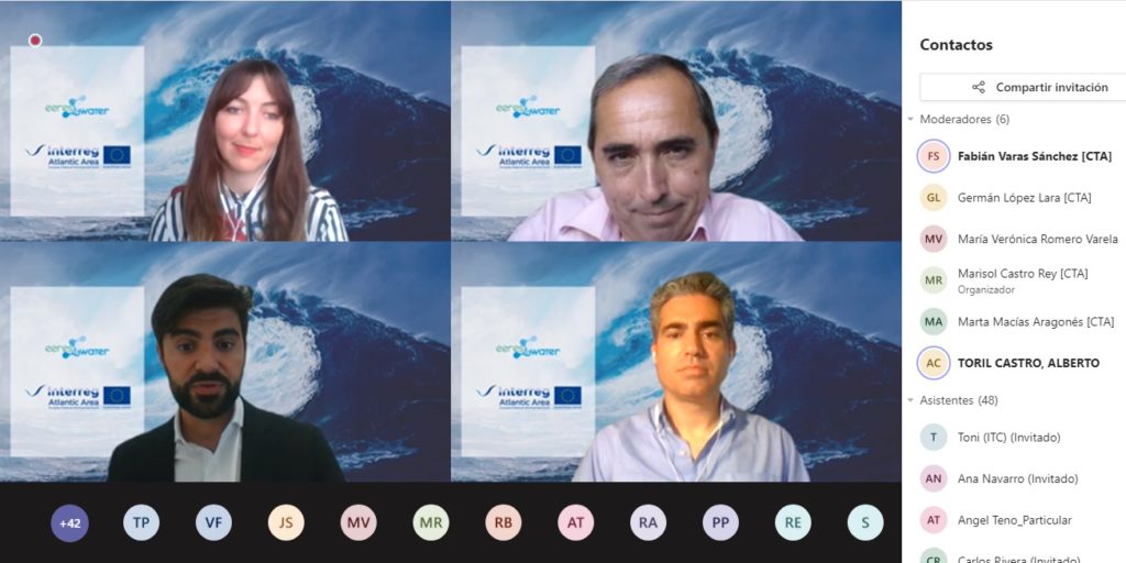 60 attendees from 13 countries participate in the first EERES4WATER webinar